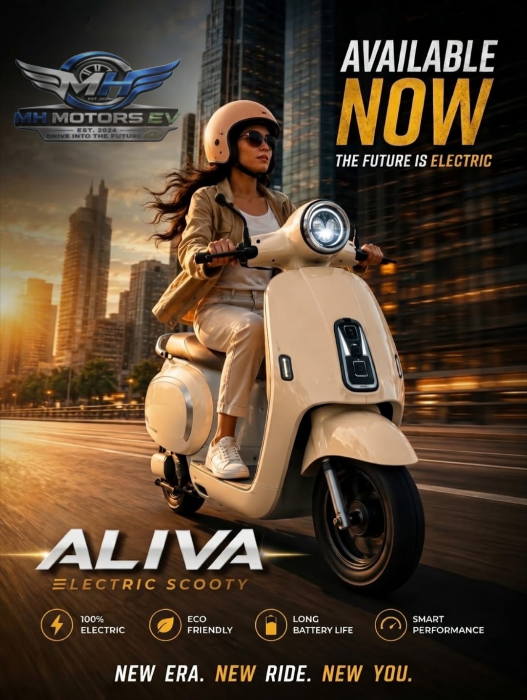 ALIVA electric scooter